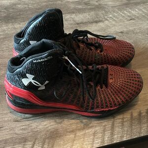 Under Armour high top basketball shoes size 11